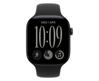 Apple Watch 12 46/Czarny Alu/Czarny Pasek M/L GPS - 1594055 - zdjęcie 2